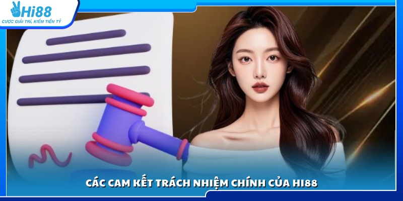 Các cam kết trách nhiệm của Hi 88