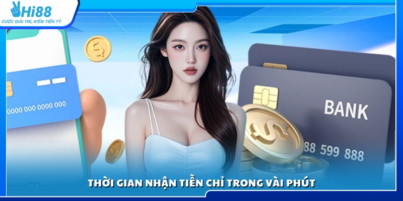 Giao dịch được xử lý cực nhanh chóng