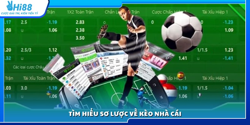 Giới thiệu khái quát về kèo nhà cái trong cá cược bóng đá