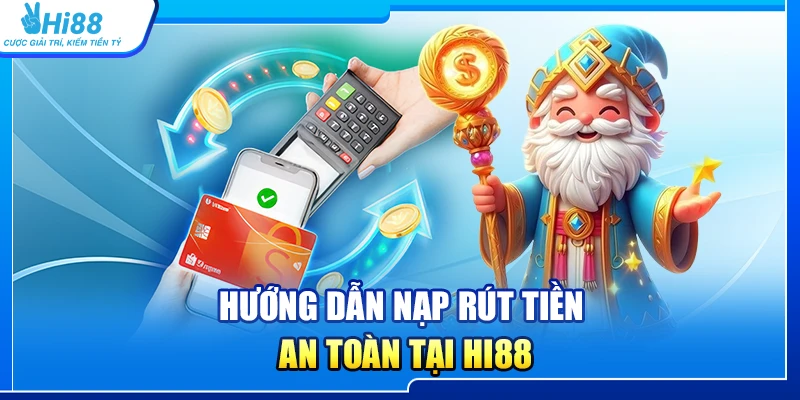Hướng dẫn nạp rút tiền an toàn tại Hi88