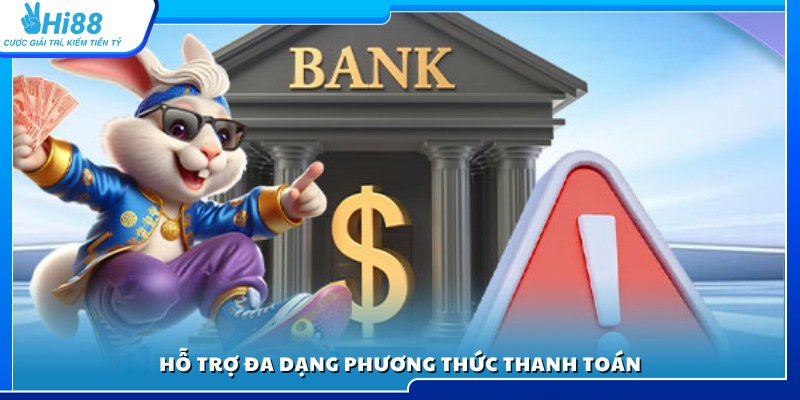 Tích hợp hàng loạt kênh thanh toán linh hoạt
